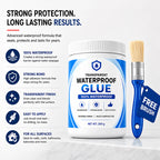 Transparent Waterproof Glue + Free Brush ( BUY 1 GET 2 FREE )