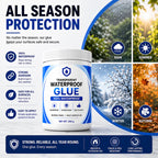 Transparent Waterproof Glue + Free Brush ( BUY 1 GET 2 FREE )