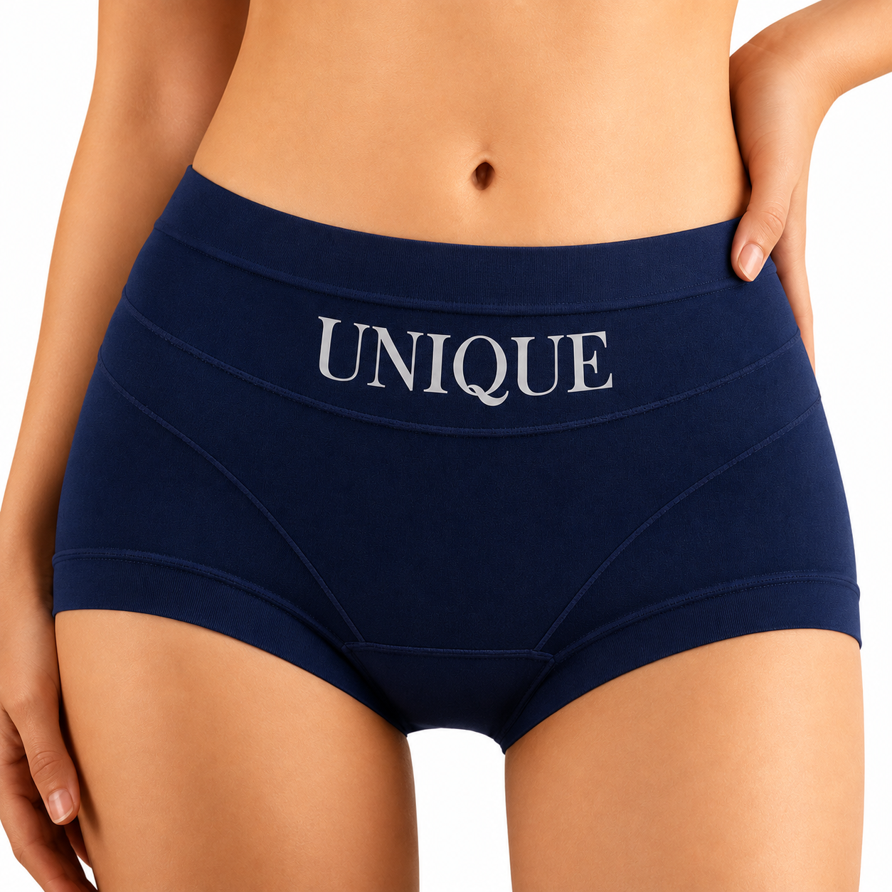 Leak Proof Women's Breathable Shorts Tummy Control Underwear (Pack of 5)