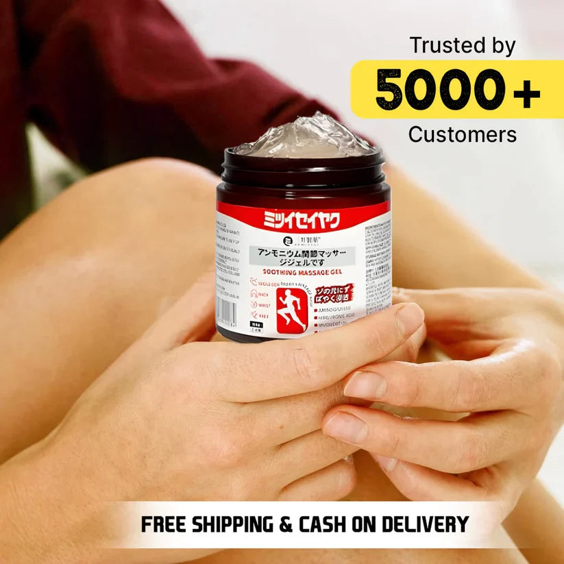 QuickRelief™ - Japanese Instant Pain Relief Soothing Massage Gel (Buy 1 Get 1 Free)