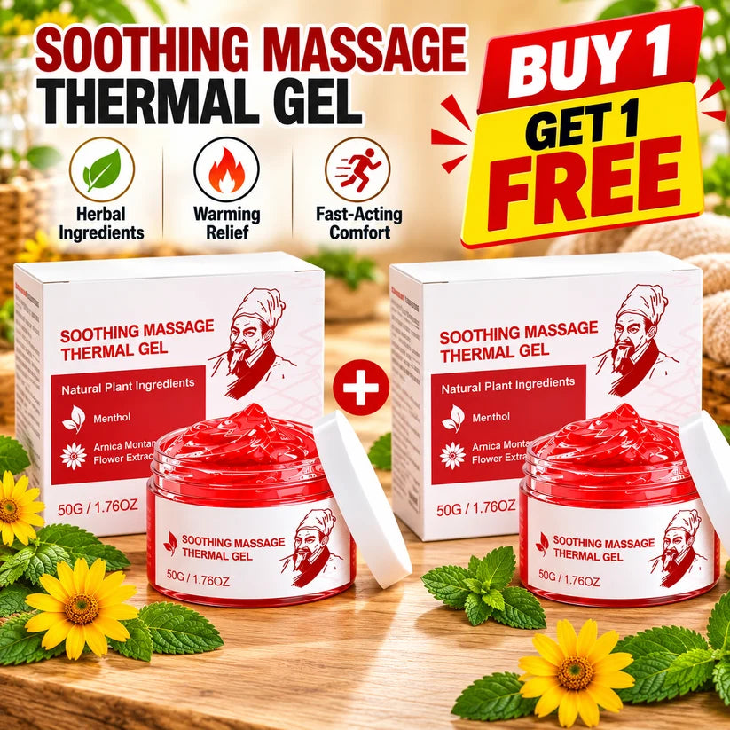 Japanese Massage Thermal Gel - Herbal Ingredients (Buy 1 Get 1 FREE)